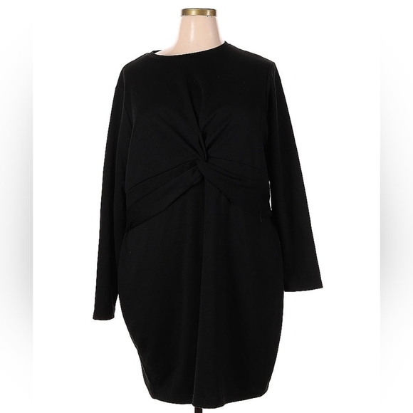 Whitespace by Belle Vie Twist-Front Dress — 3X - NWT - Picture 2 of 5